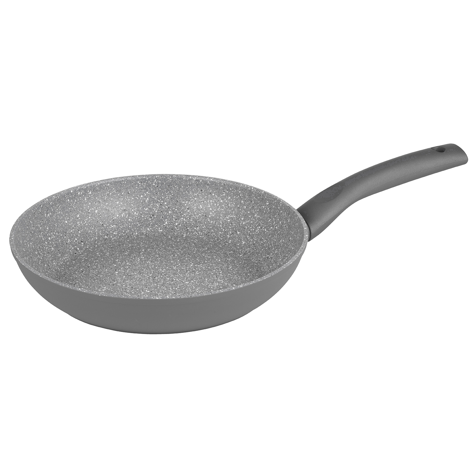 Bratpfanne - grau-marmoriert - Aluminium - Ø 28 cm