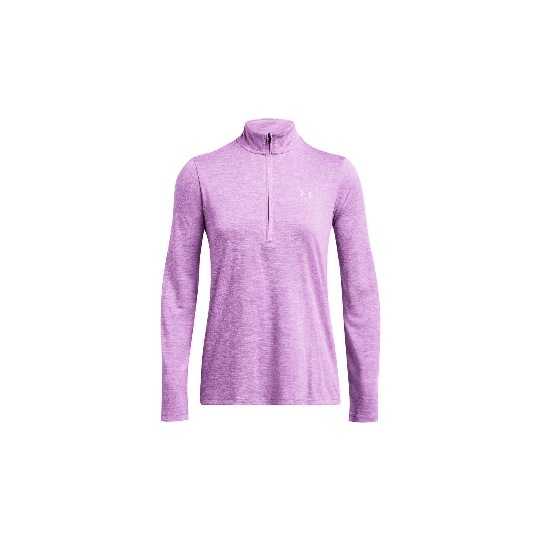 Under Armour| Damen Trainingsshirt TECH 1/2 ZIP TWST Langarm