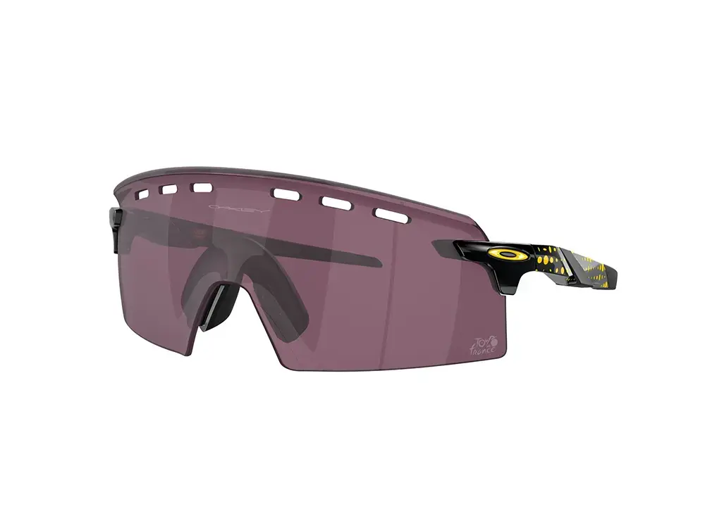 Oakley Encoder Strike Vented TdF Sport Zonnebril Prizm Road Black Lens Zwart