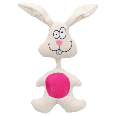 Trixie Lustiger Stofftier-Hase mit Quietscher