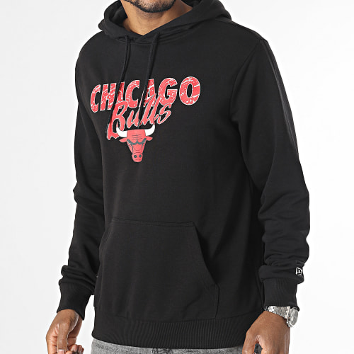 Sweat Capuche Team Script Chicago Bulls 60416450 Noir
