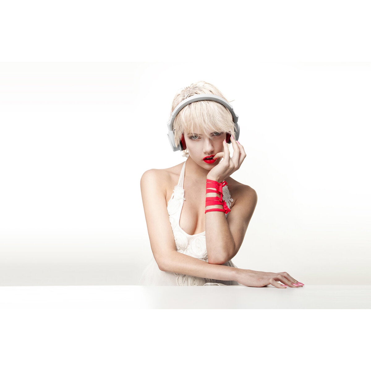 Zomo HD 25 Earpad Set PU White kunstlederen hoofd- en oorkussens voor Sennheiser HD 25