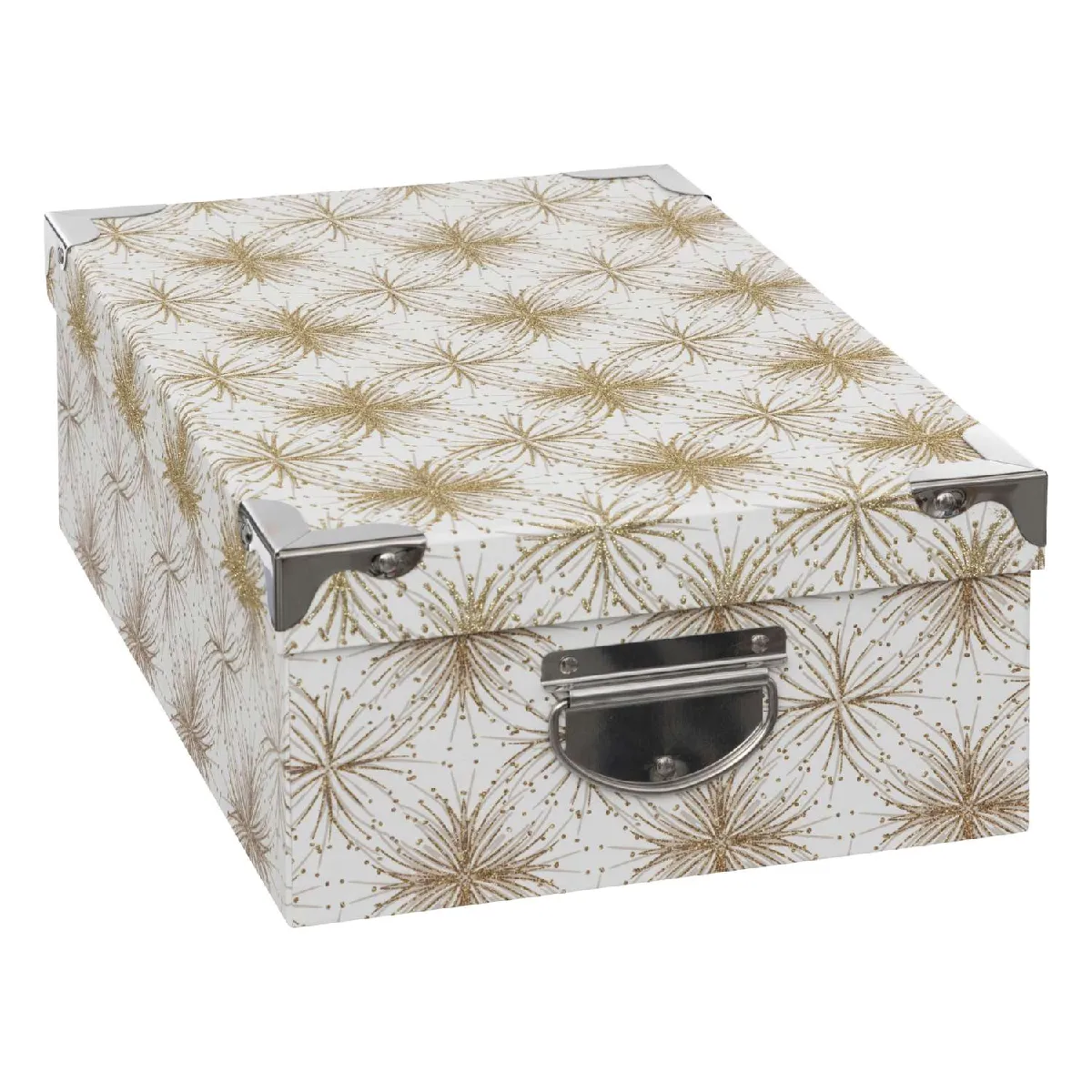Atmosphera, Createur D'Interieur Atmosphera Boîtes cadeaux Noël Blanc Doré