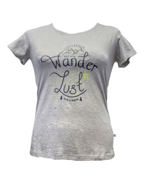 Baumfuchs Dames T-Shirt Grijs - Vrijetijdskleding