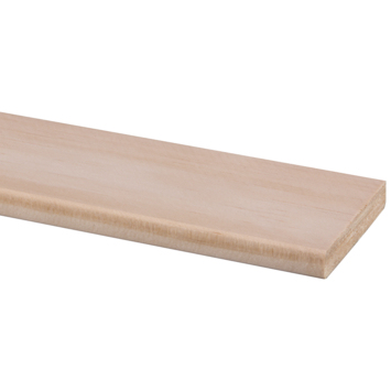 Lat geschaafd grenen D-vorm 13x68mm 210 cm