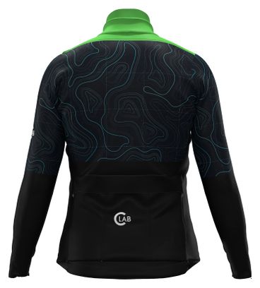 Veste Hiver Imperméable PIRINEUS Map Noir/Vert