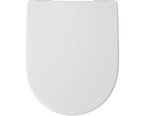 REIKA Gifu toiletzitting, wit, met soft-close mechanisme en Quick&Clean Geberit-icoon