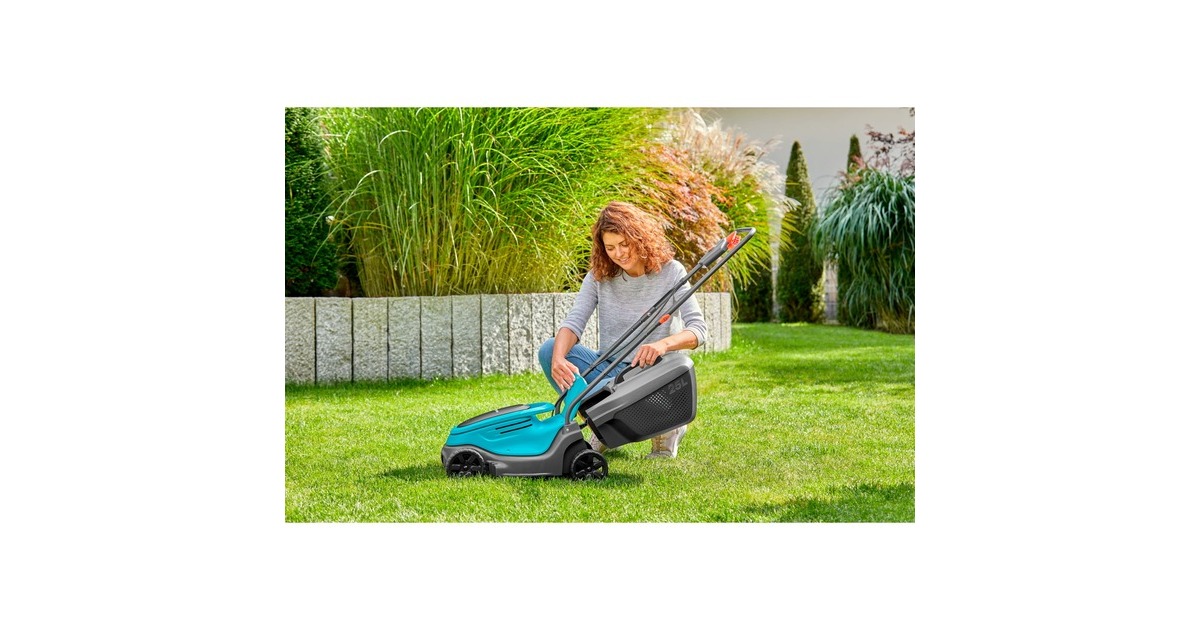 GARDENAAccugrasmaaier PowerMax 30/18V P4A solo  (Zwart/turquoise, Accu en oplader niet inbegrepen, POWER FOR ALL ALLIANCE)