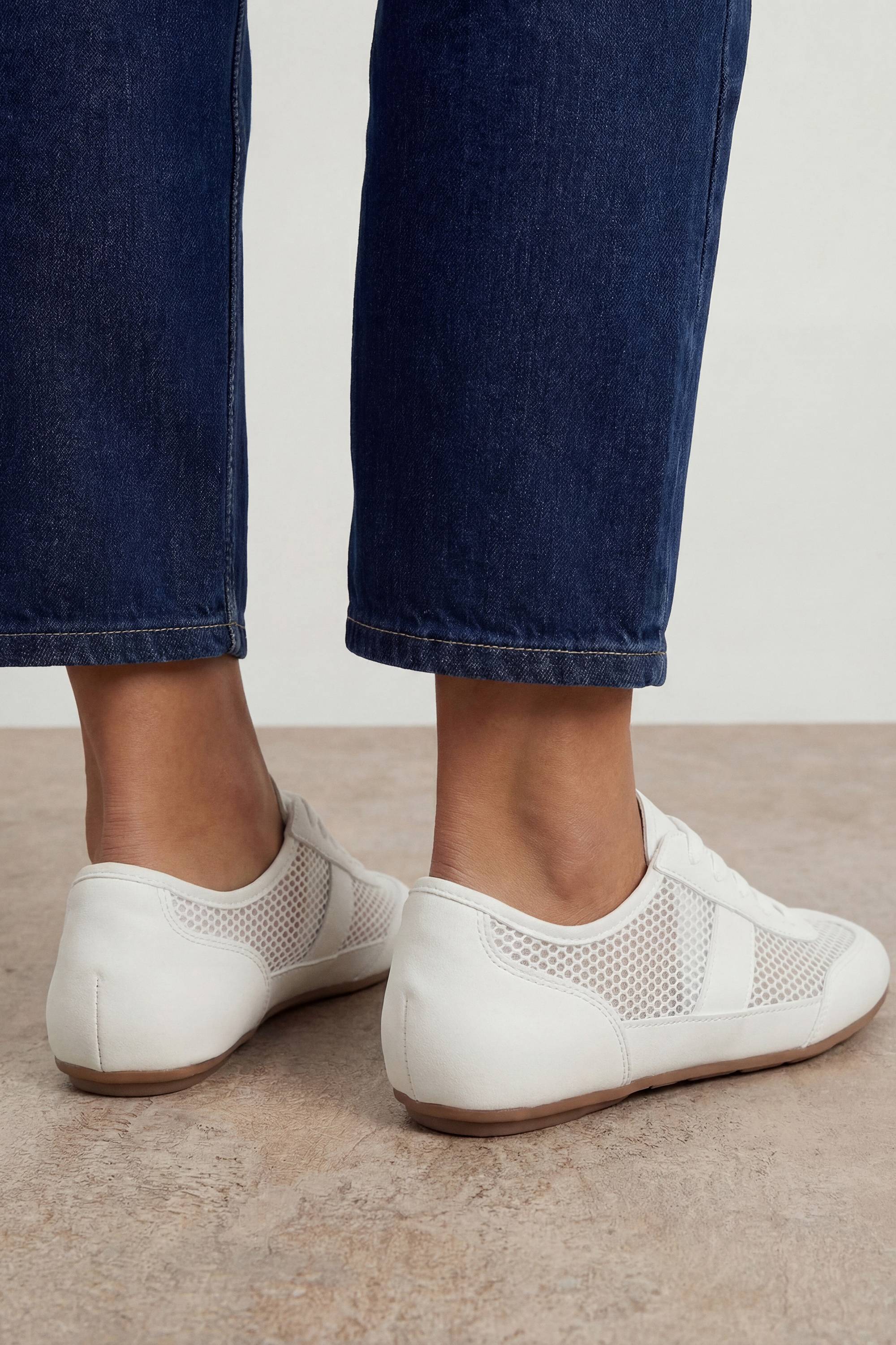 Oasis Baskets Tracie À Lacets En Synthétiquecuir Et Mesh