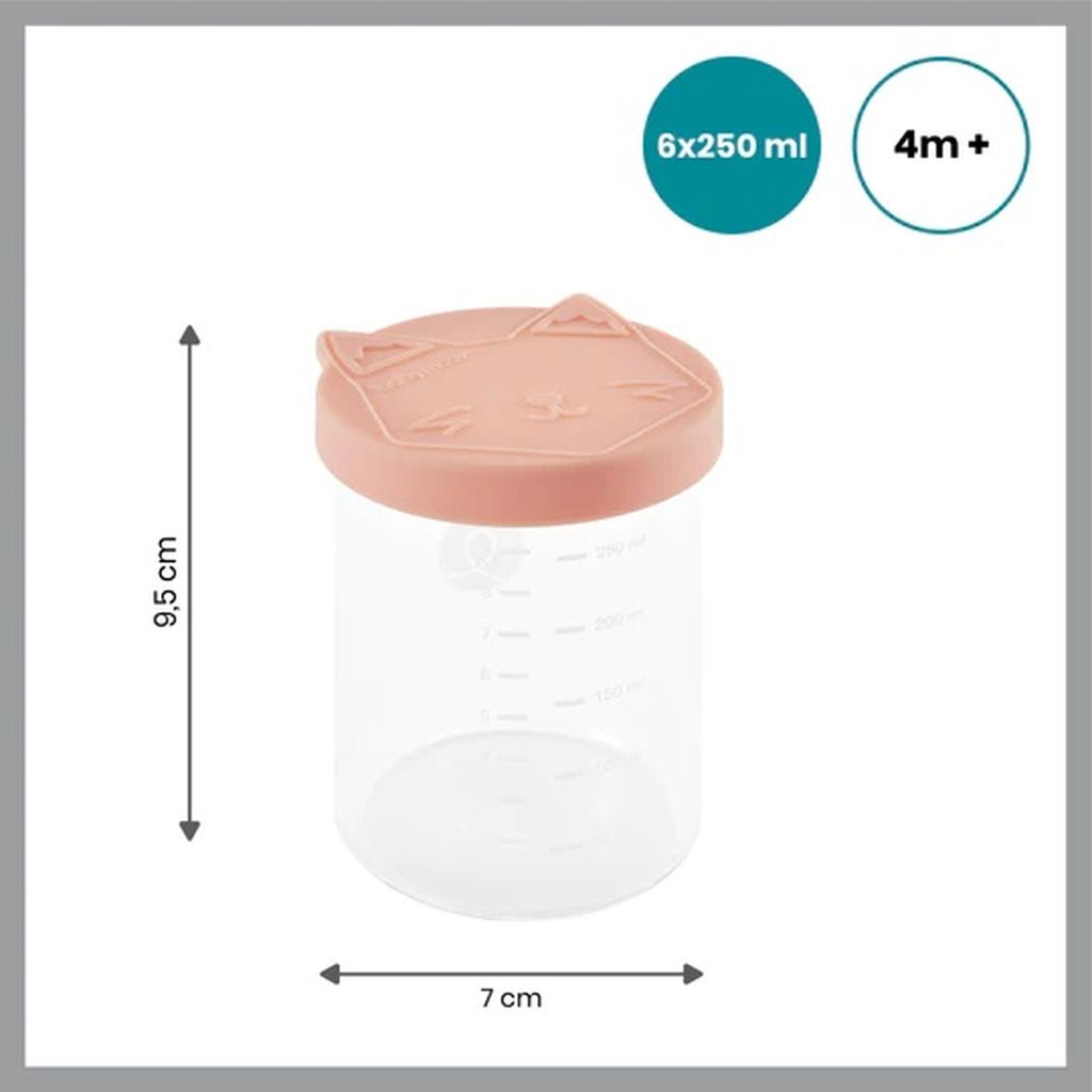 BabymoovBabymoov   Aufbewahrungsgläser Isy Bowls 6x250ml