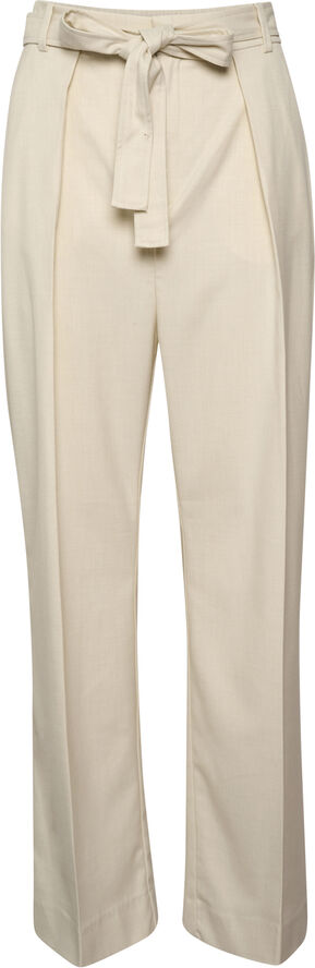 InWear KyrahIW Wide Pant Eggshell melange