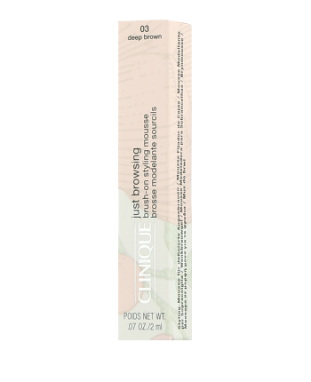 Clinique Just Browsing Brush-On Styling Mousse Deep Brown 2ml