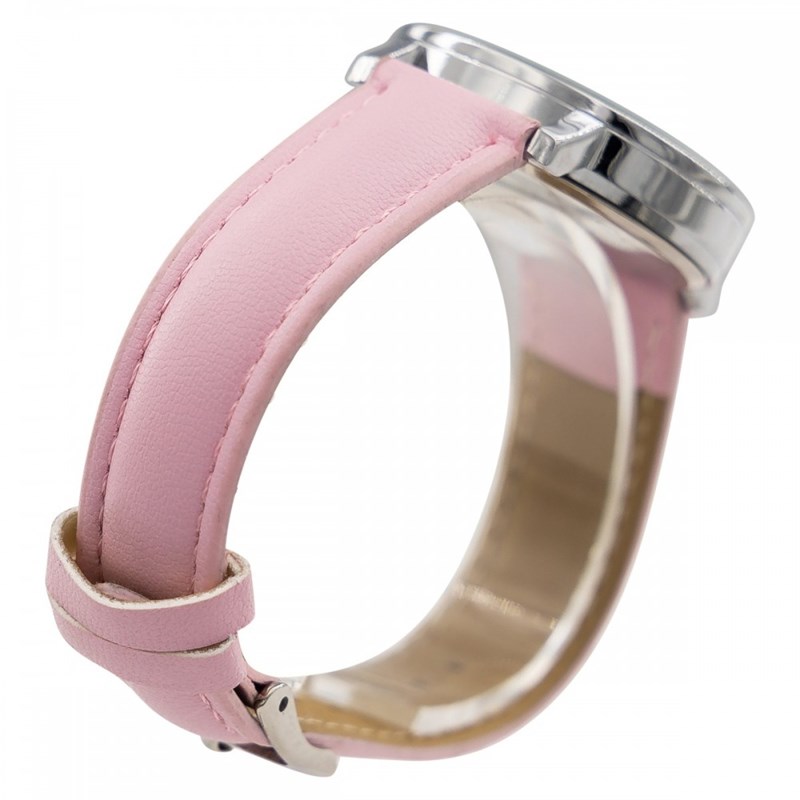 Montre Femme CHTIME bracelet Cuir Rose