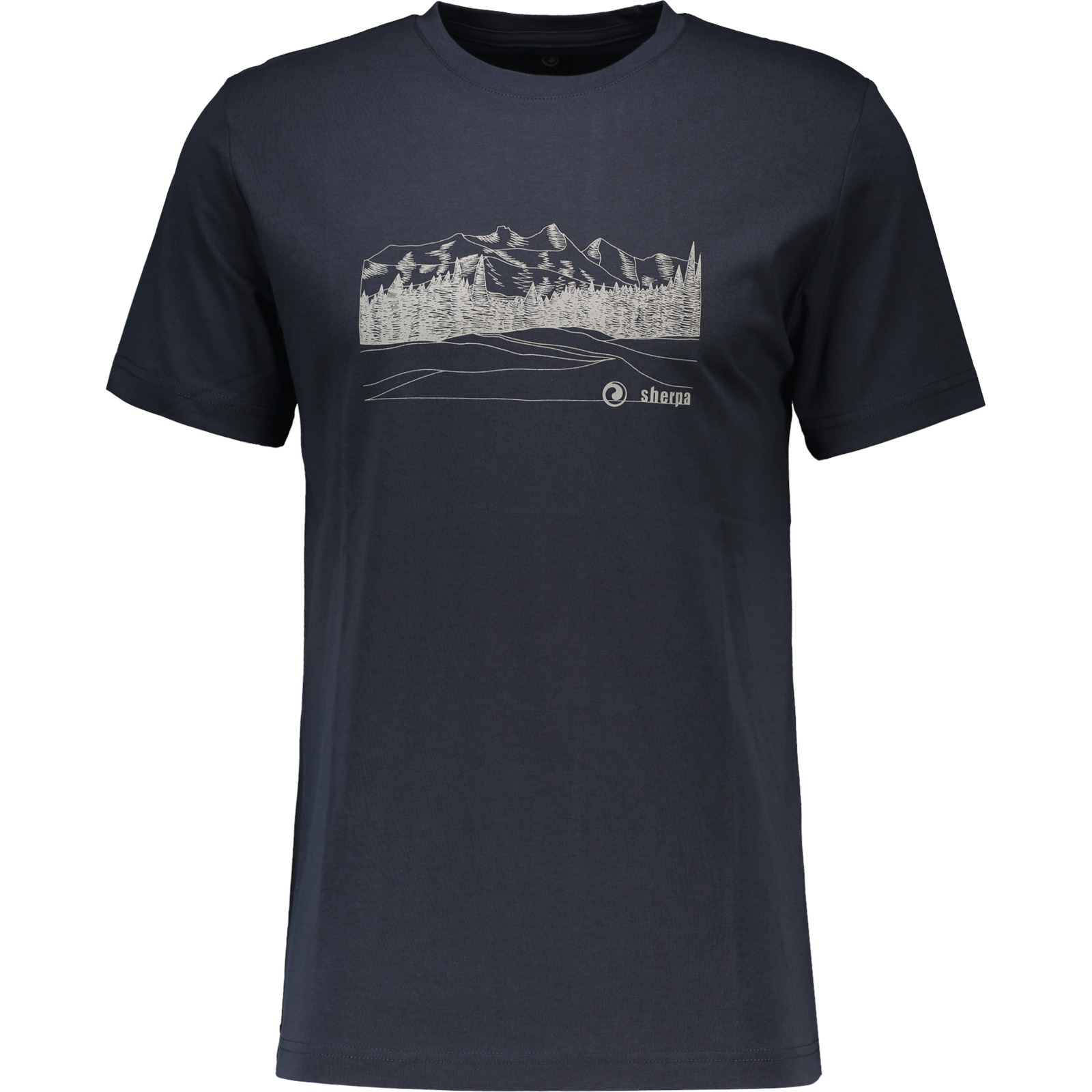 Sherpa Herren-T-Shirt Yongzin M, grau