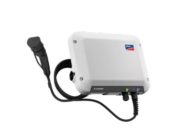 SMA EV Charger Ladestation 7.4 KW Typ 2, 7,5 M Ladekabel, für Elektrof