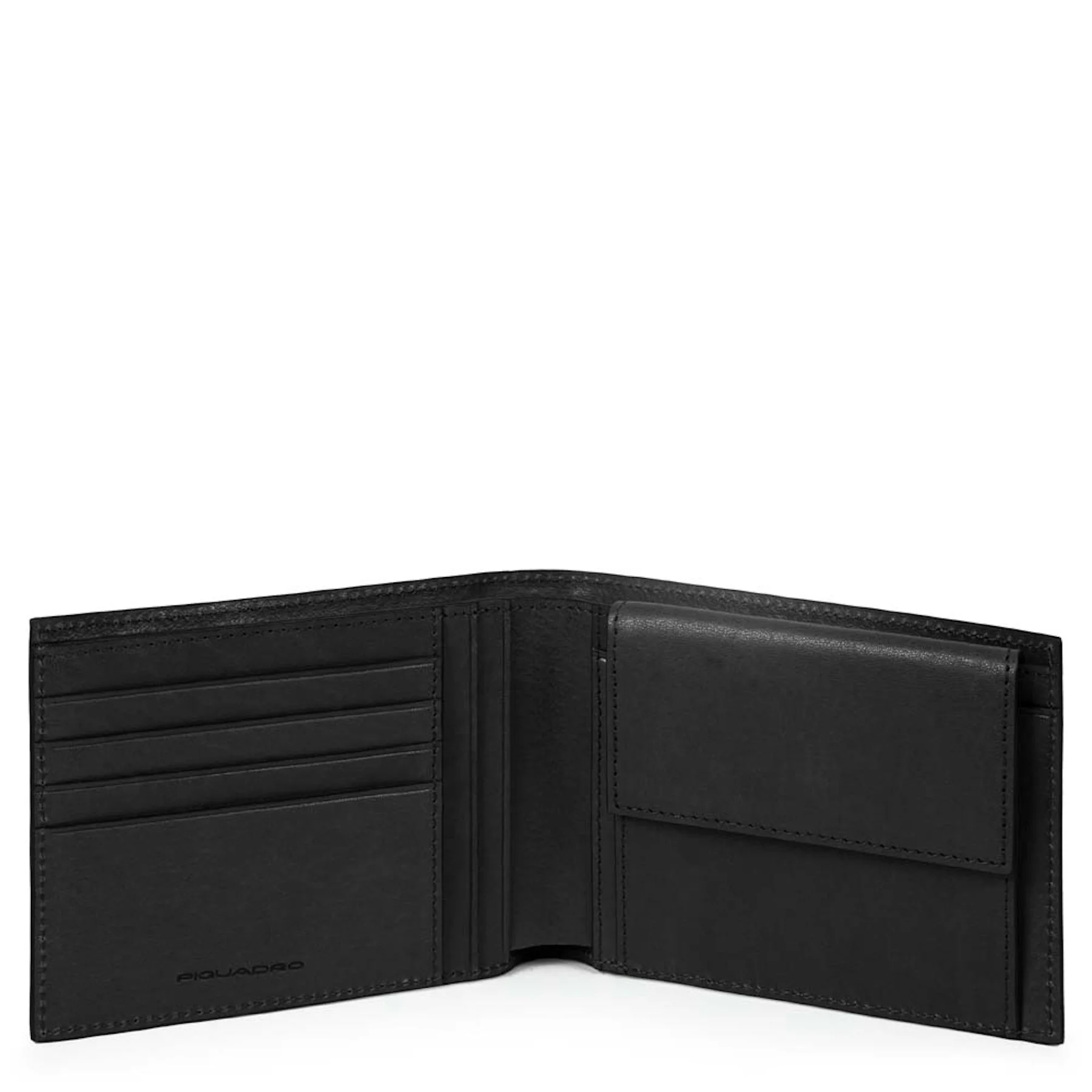 Portefeuille en cuir | Noir