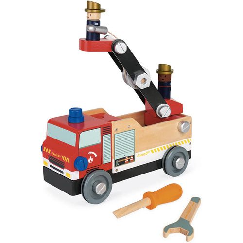 Janod brandweerwagen brico'kids - diy