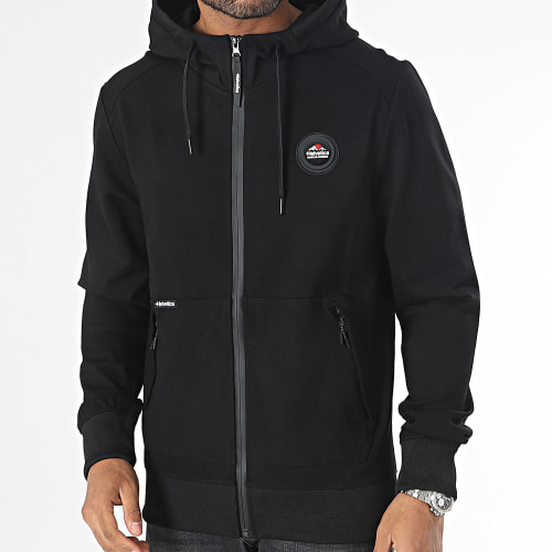 Sweat Capuche Zippé Worthon 2 Noir