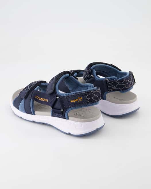 Superfit Criss Cross Sandalen in Blau