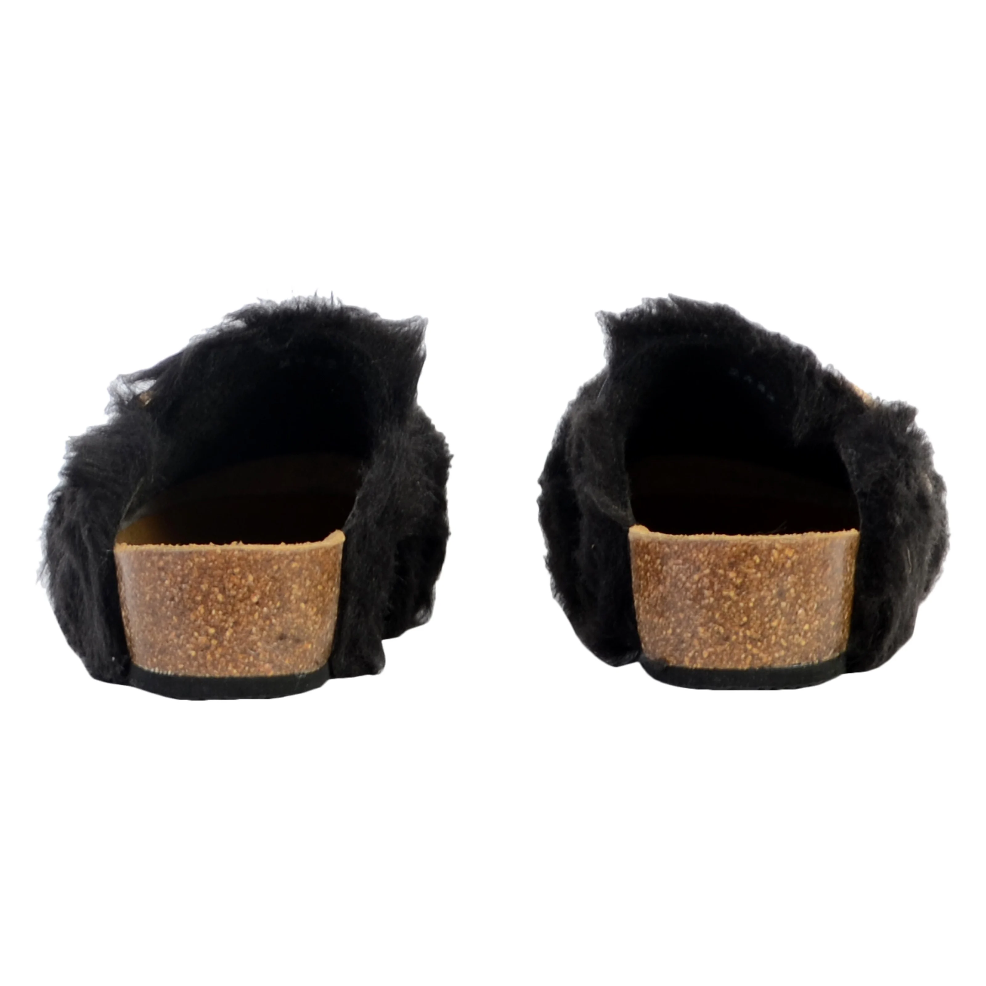 Mules cuirmonique | Noir