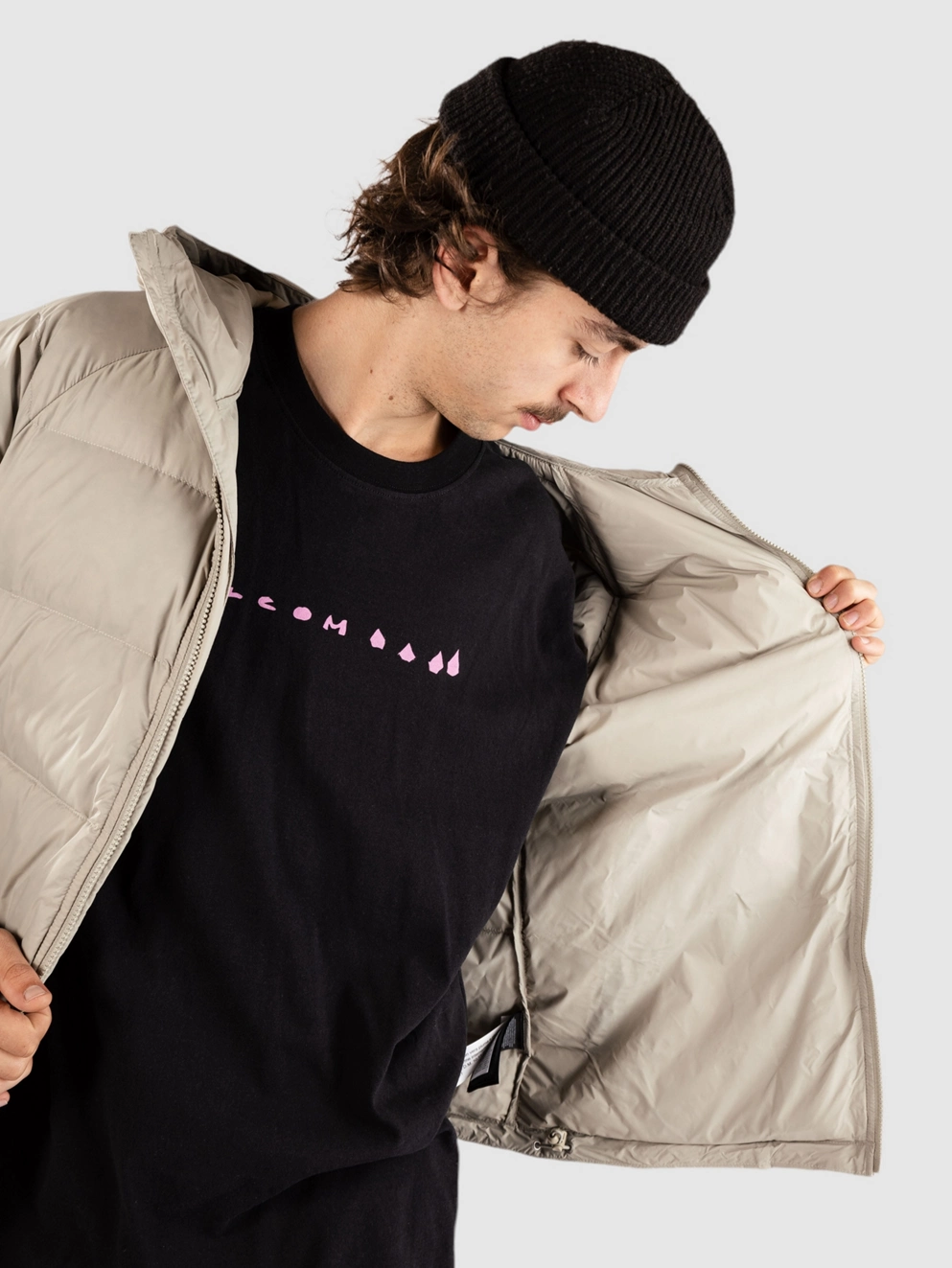 THE NORTH FACE Hydrenalite Down Hoodie Jacket clay grey