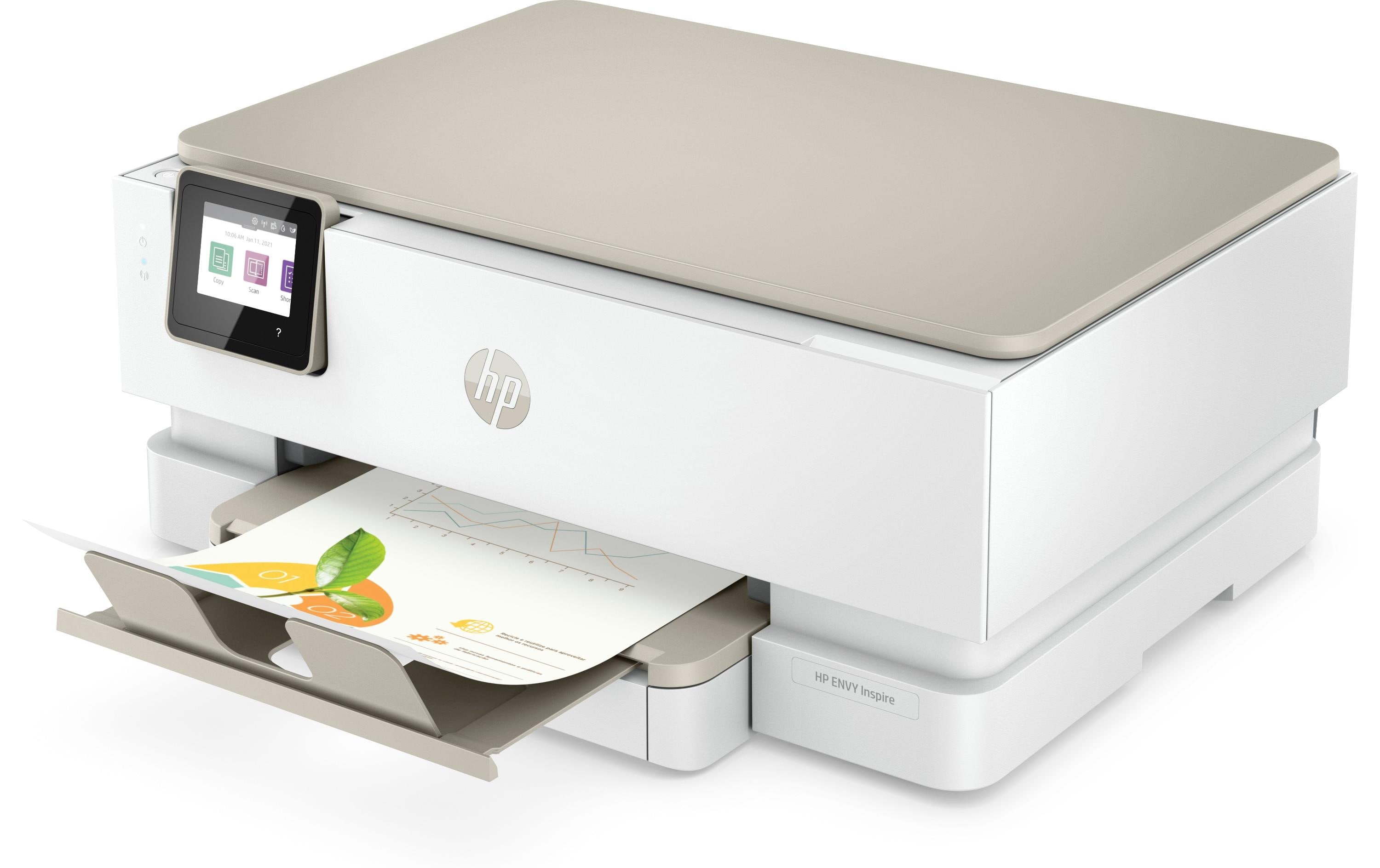Multifunktionsdrucker Envy Inspire 7220e All-in-One3-in-1-Tintenstrahl-Multifunktionsdrucker mit WLAN