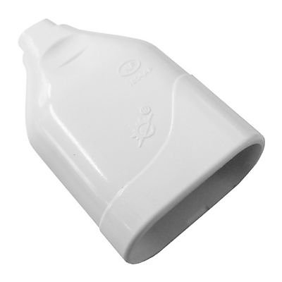 Fiche femelle blanc glossy 6A Diall