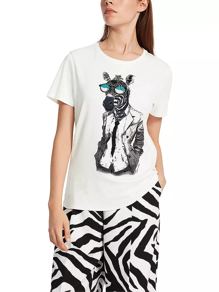 MARC CAIN T-Shirt creme