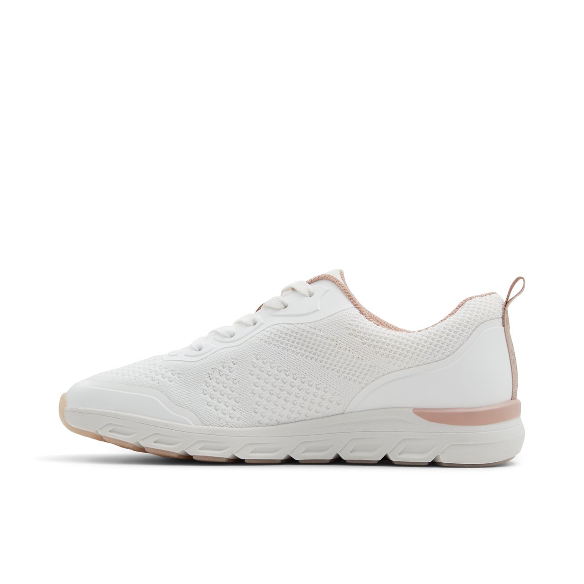 SOLEMATE-Sandpebble-Baskets - Talon plat - Blanc