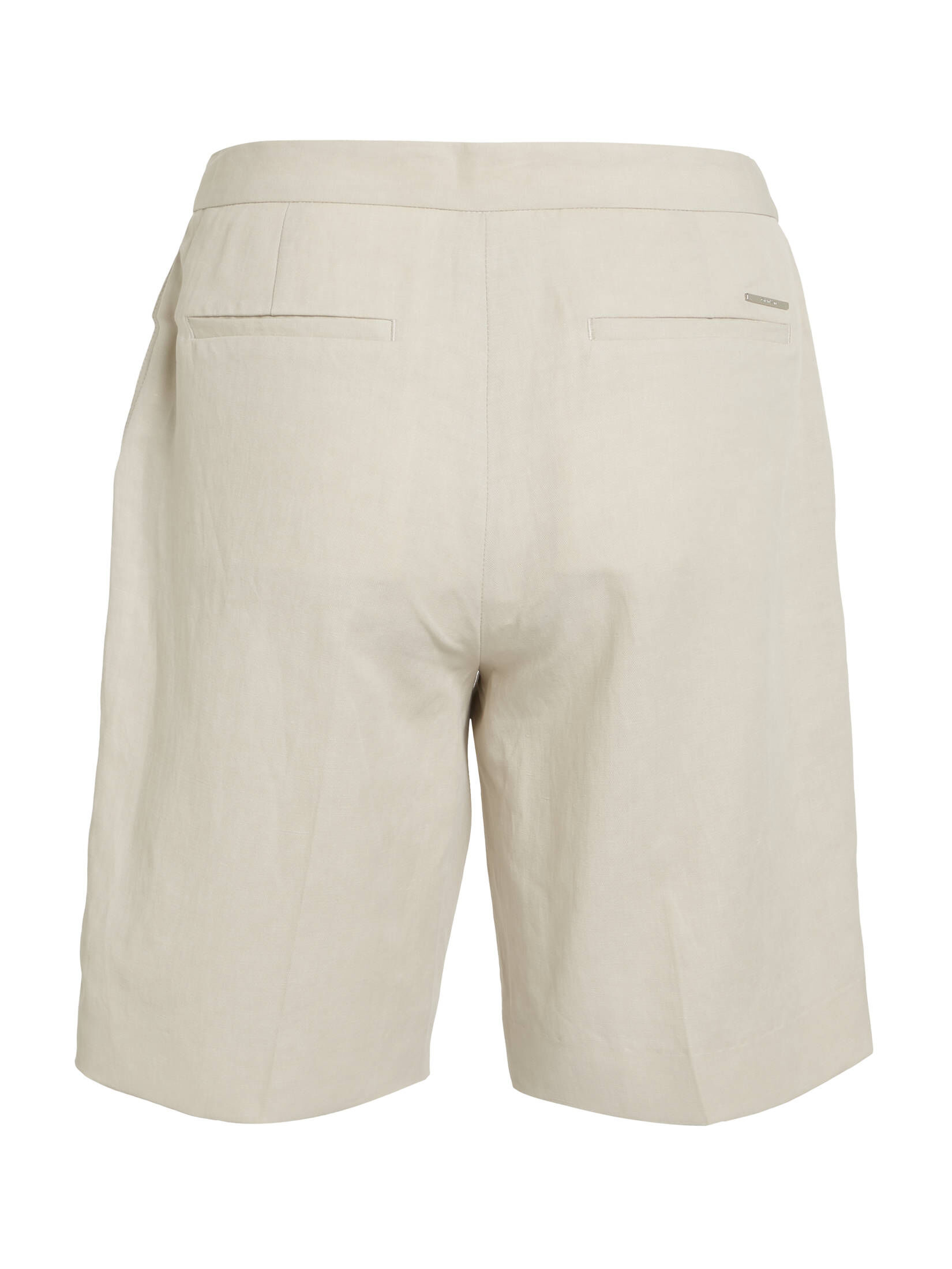 CALVIN KLEIN| Damen Hose LINEN TAILORED SHORTS mit Leinen
