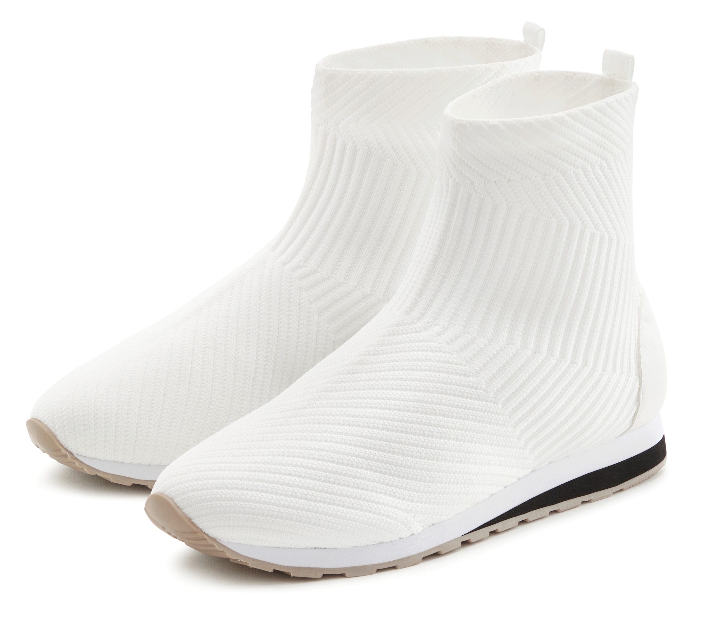 Vivance Stiefelette »Sneaker«  aus elastischem Material, zum Reinschlüpfen VEGAN