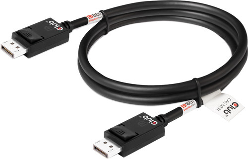 Club 3D DisplayPort 2.1 kabel 1,2m 10K 30Hz