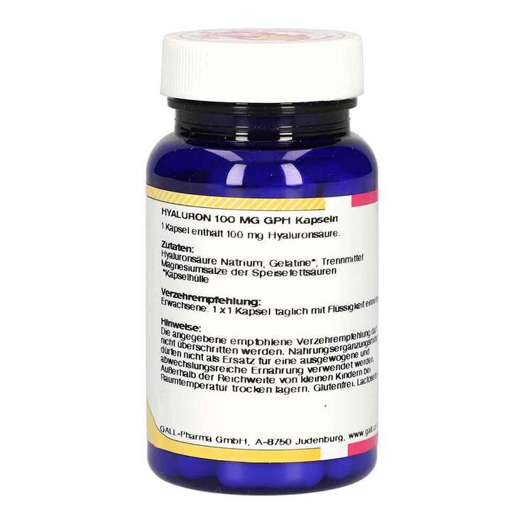 Hyaluron 100 mg GPH Kapseln, 30 St