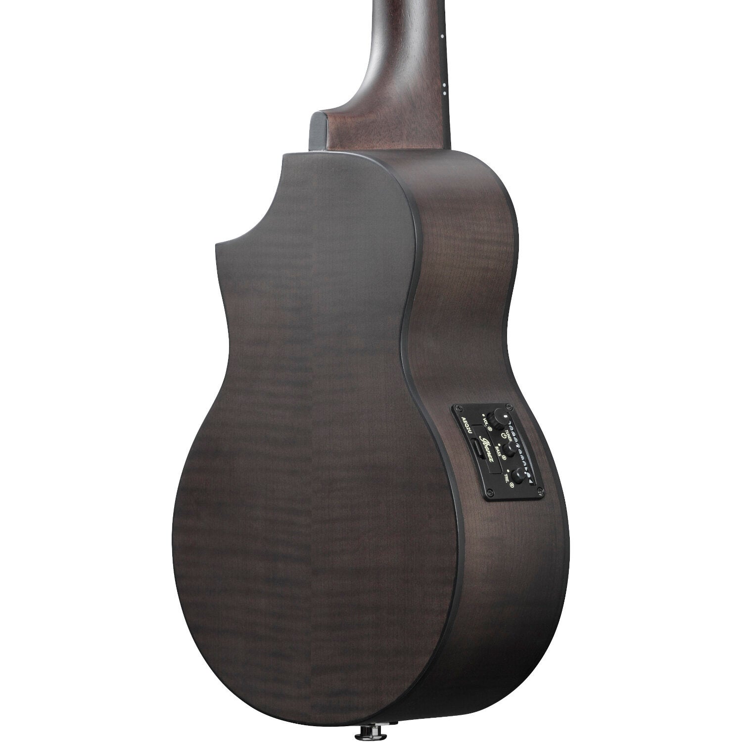 Ibanez UEW12E Black Ice Flat elektrisch-akoestische concert ukelele