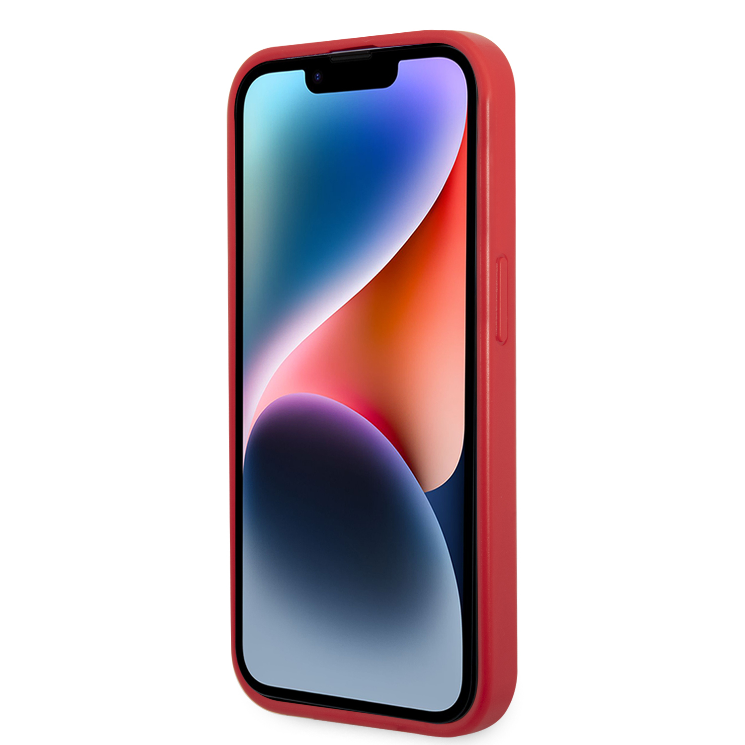 iPhone 14 Pro MagSafe Hardcase Hülle Iconic Petit Pique (LCHMP14LPVCR) - Rot