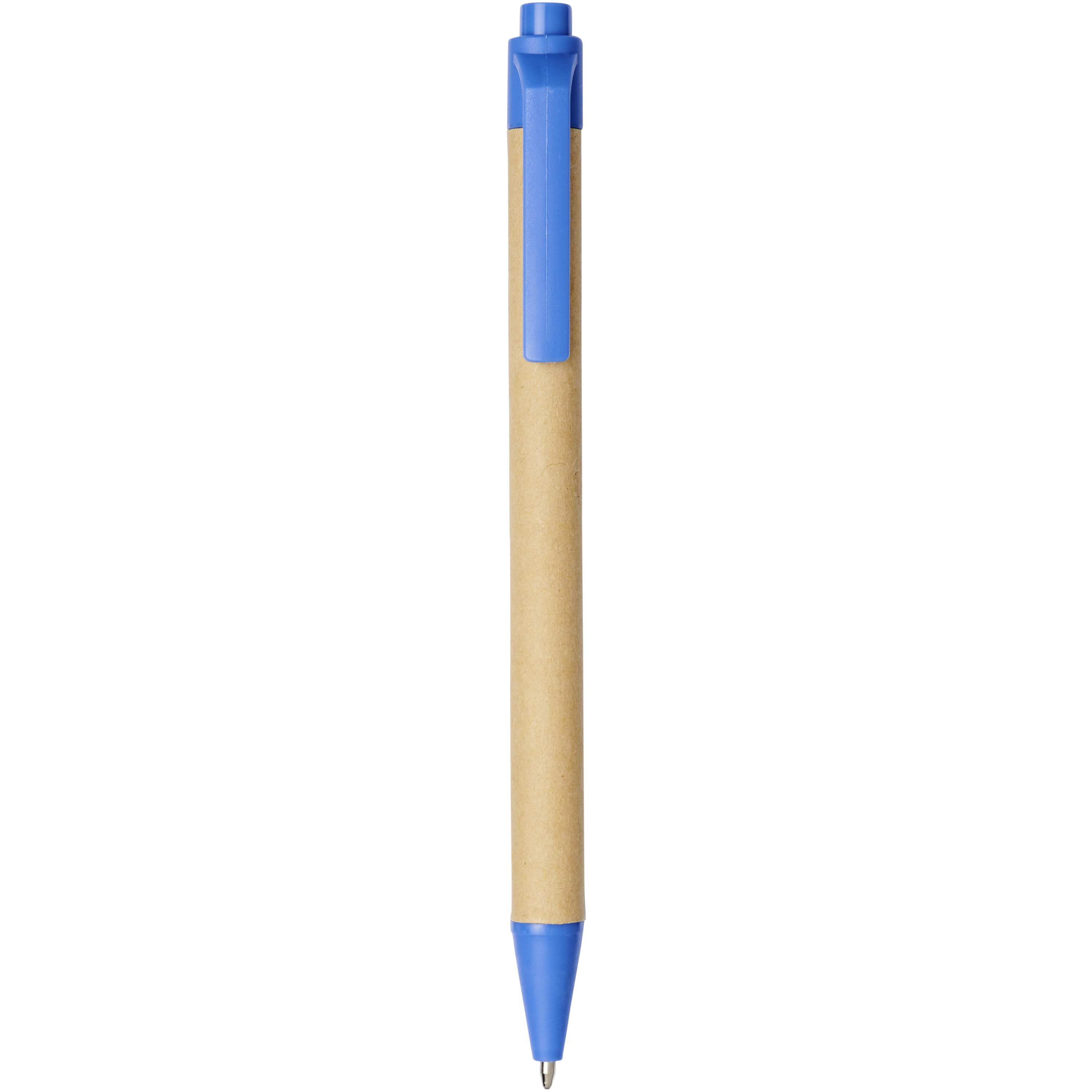 EgotierPro 107384 - Stylo bille en carton recyclé et plastique de maïs Berk