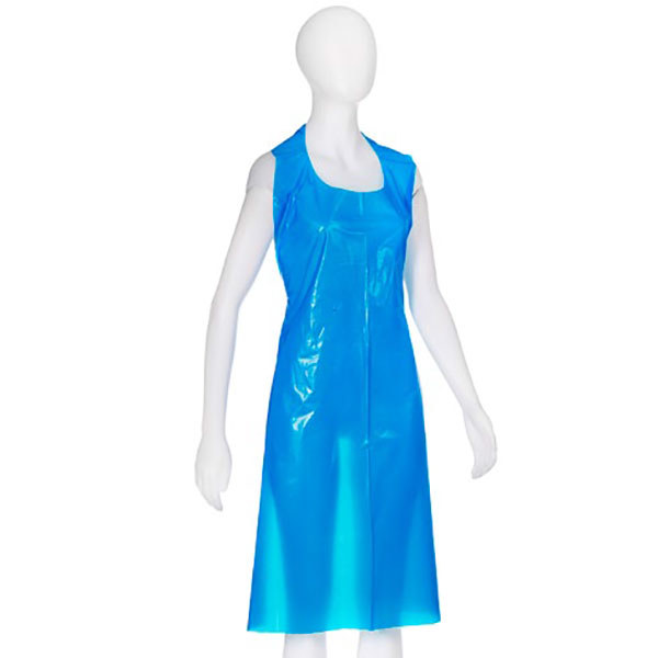 Ampri PE Einwegschürze<br>50 Stück, Heavy blau