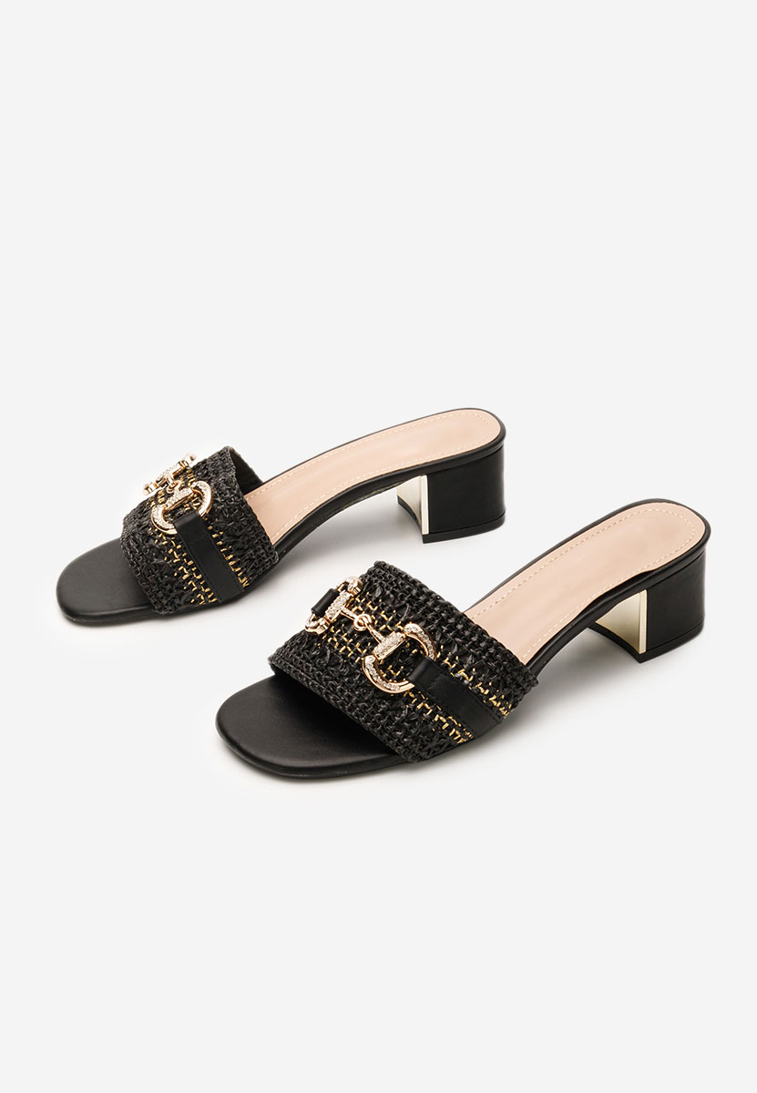 Mules a talon noirs Arrianna