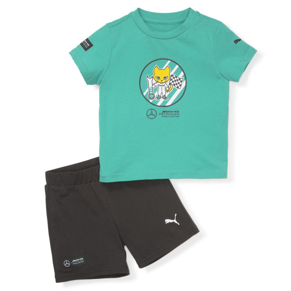Puma Ensemble Vert/Noir Garçon Puma Bb Mapf1 Summer