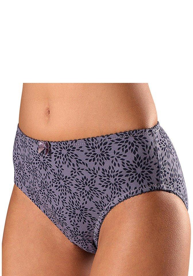 Slip in extrahohem Schnitt, aus Baumwolle