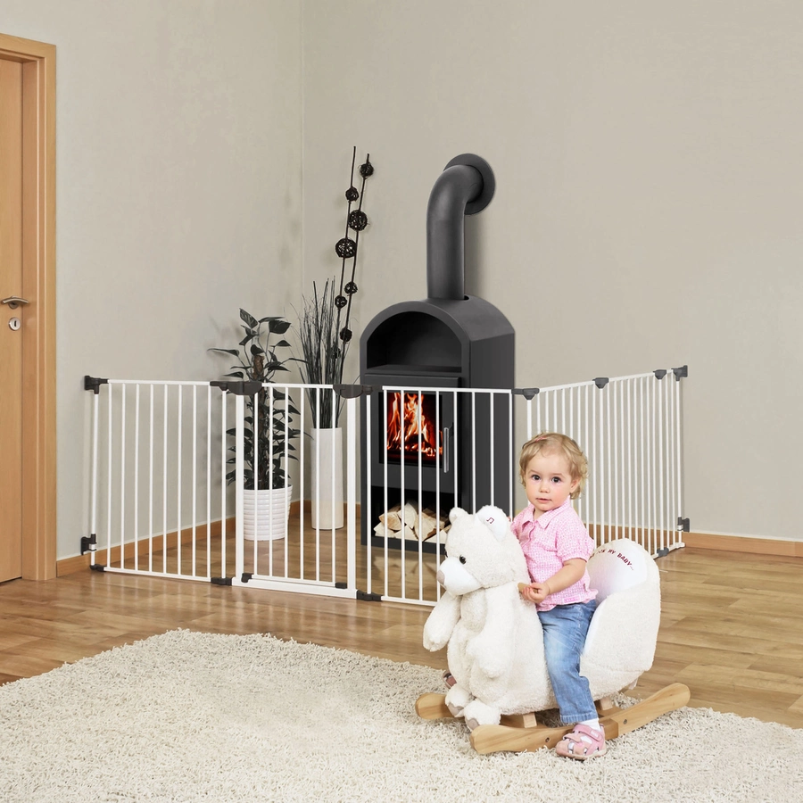 reer Absperrgitter MyGate Verlängerung 20 cm weißgrau