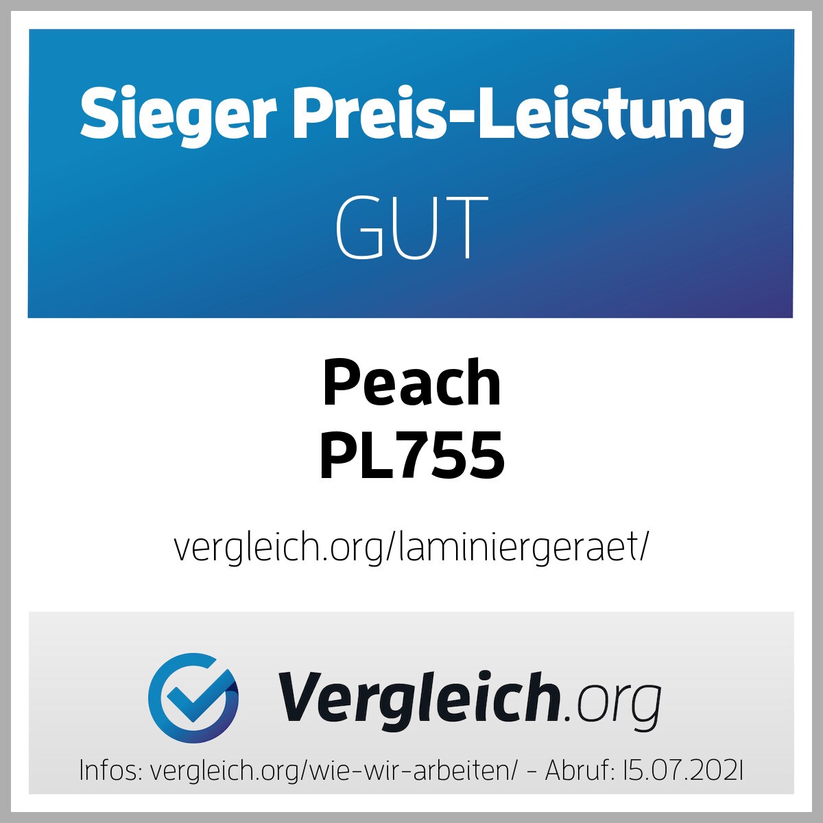 Peach Premium Laminator A3 - PL755