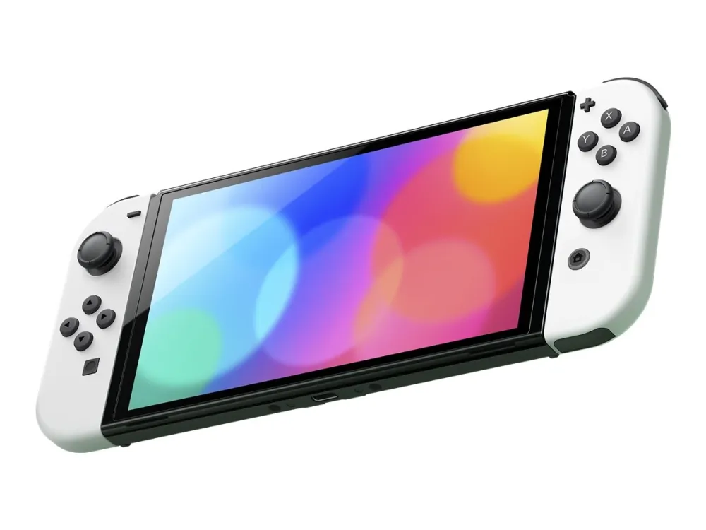 Nintendo Switch OLED - Spilkonsol - 1080p (Full HD) - hvid