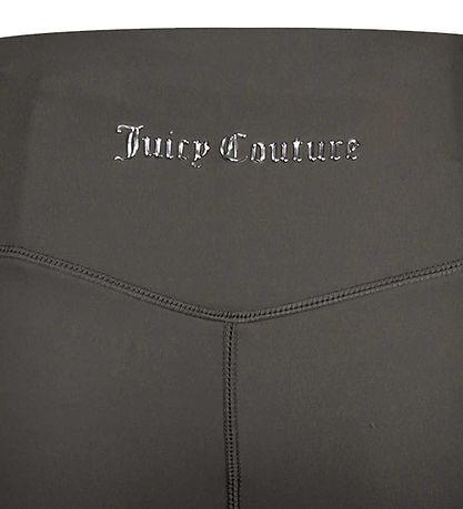 Juicy Couture Leggings - Pfirsichfarbener Interlock - Schwarz