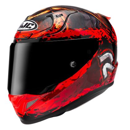 Casque Hjc RPHA 12 - DIABLO BLIZZARD - Noir / Rouge