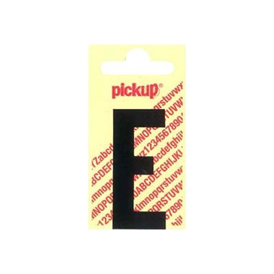 Pickup - Étiquette autocollante - 150 mm - Lettre E - noir mat