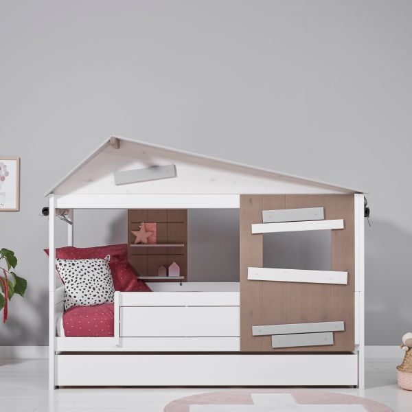 LIFETIME Kidsrooms The Hideout Basis Hutbed Wit Gelakt