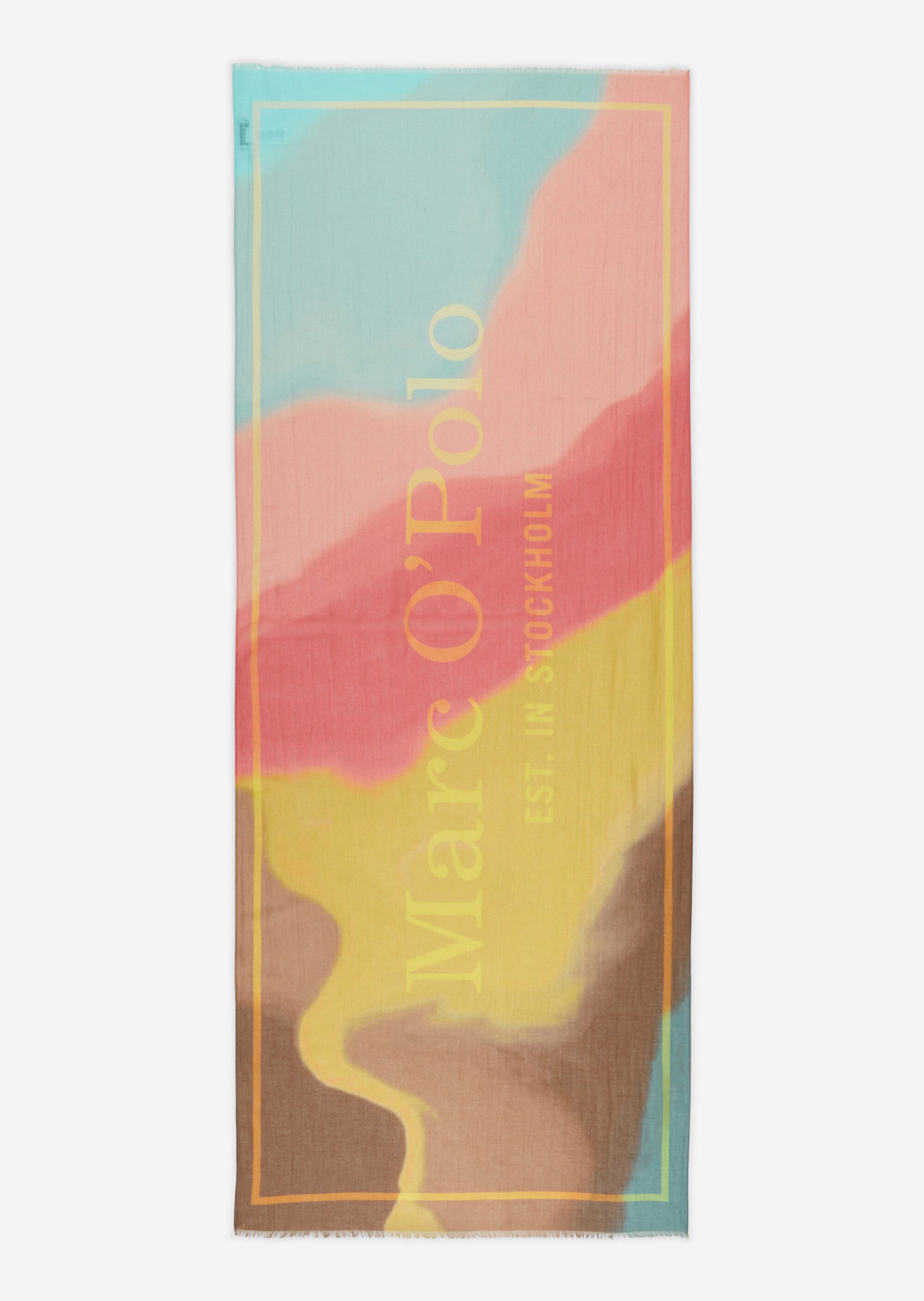 Schal mit Allover-Printmit Tencel™ Lyocell