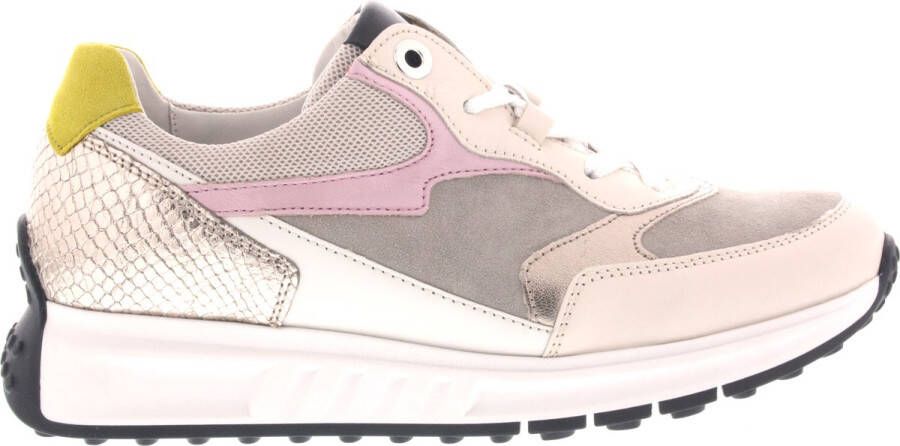 Gabor Stijlvolle leren sneakers voor dames Multicolor Dames