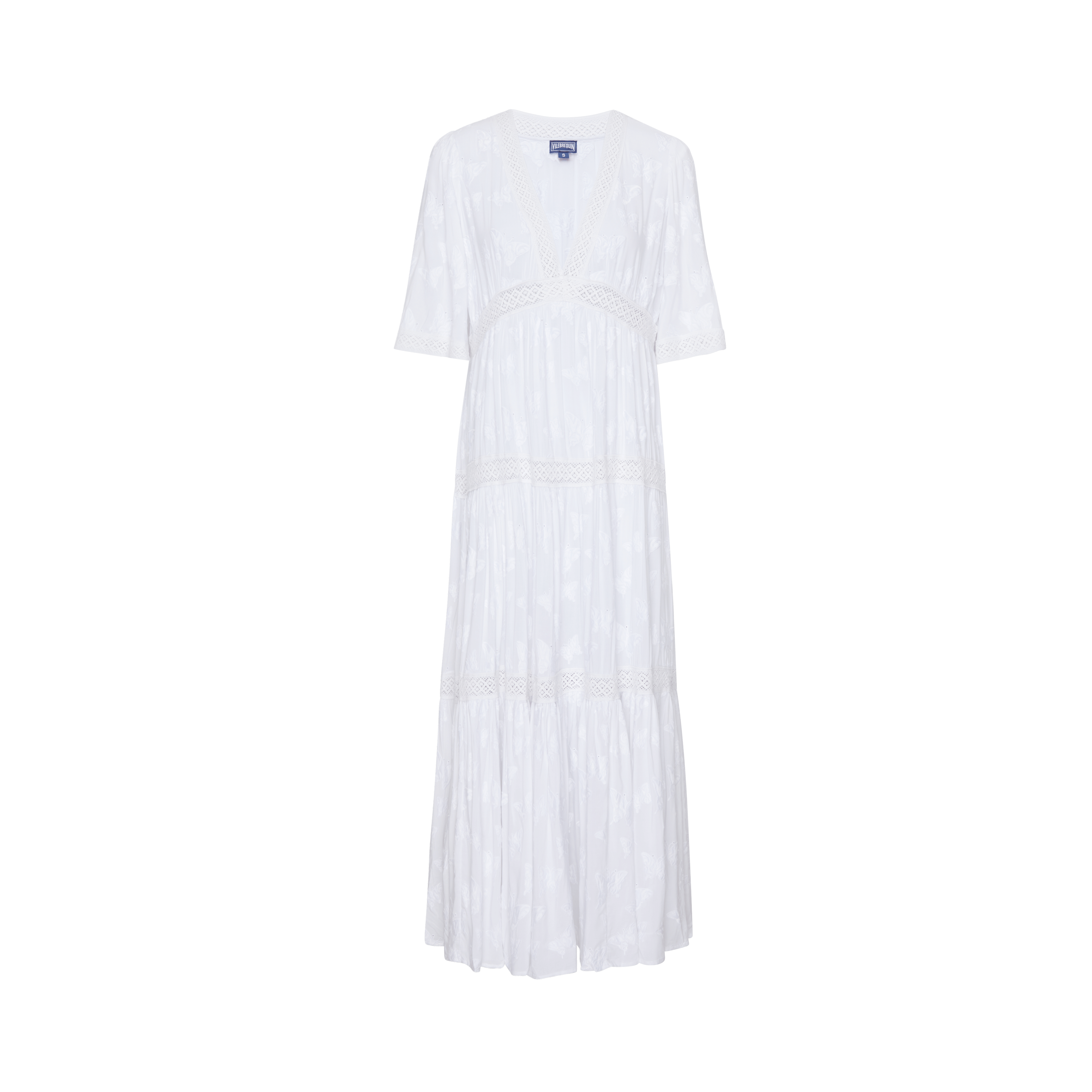 Robe en viscose femme Disco Butterflies